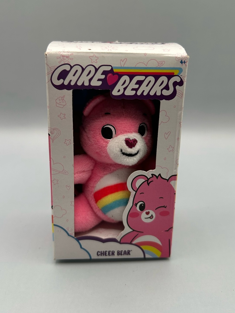 Care Bears Micro Plush Cheer Bear - 2.5 Inch Collectible Stuffed Toy